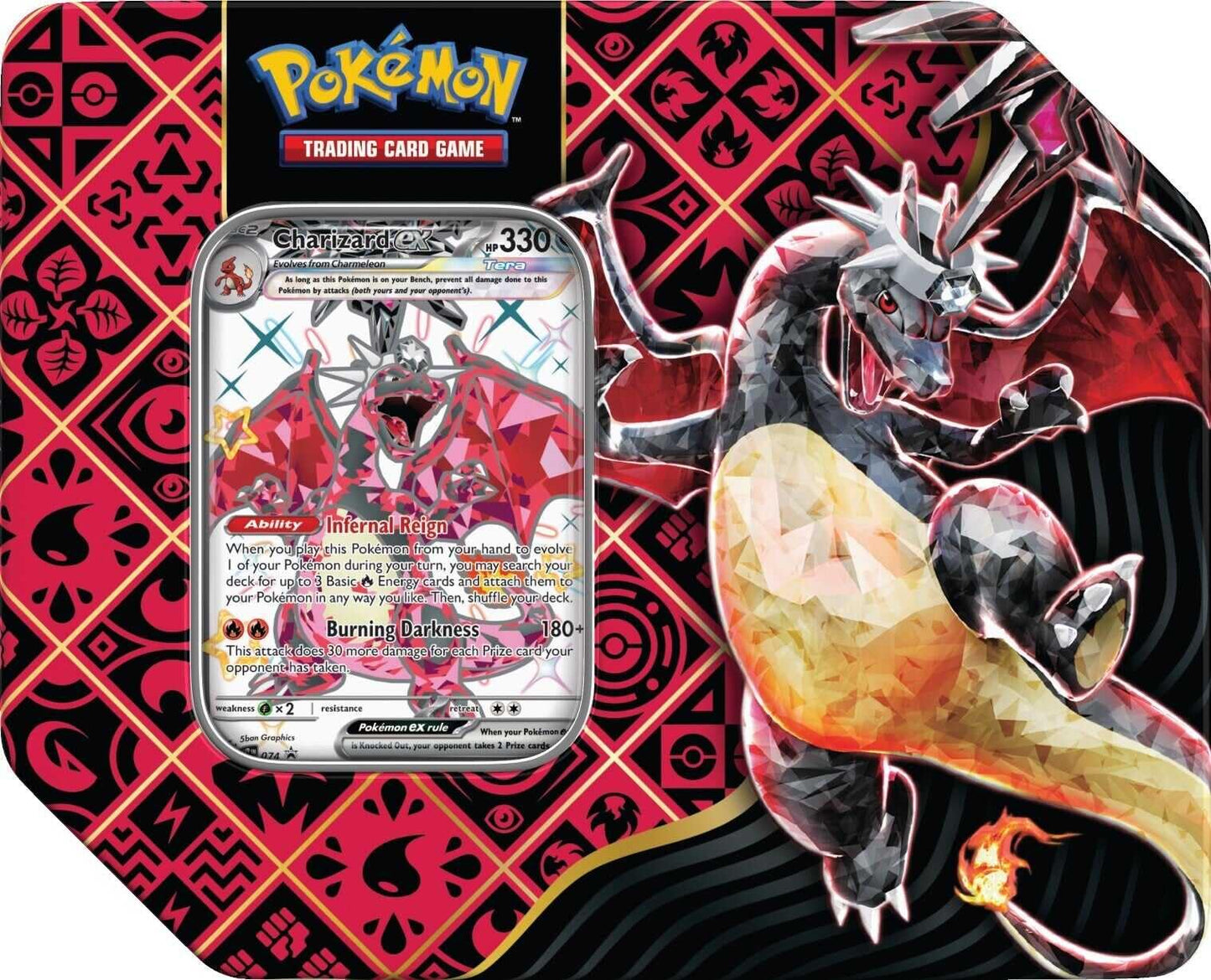 Pokémon TCG: Scarlet & Violet—Paldean Fates Tin