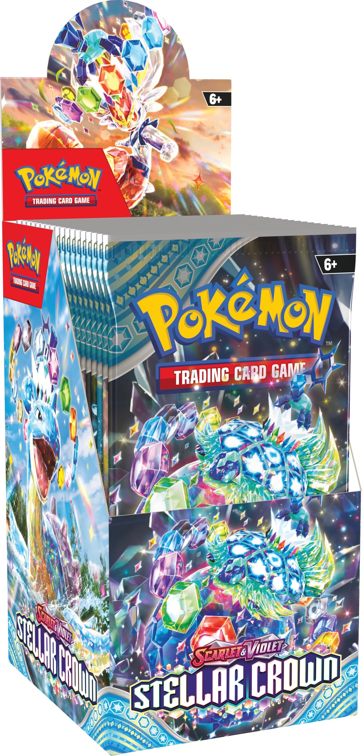 Pokémon TCG: Scarlet & Violet—Stellar Crown Booster Bundle (18 Booster Packs)