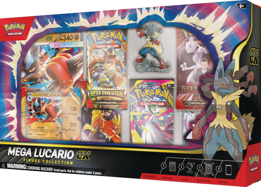 Pokemon TCG Mega Lucario ex Figure Box