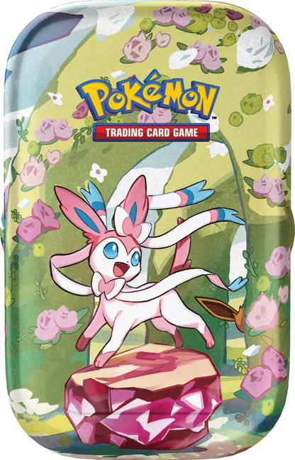 Pokemon TCG Scarlet & Violet 8.5 Prismatic Evolutions Mini Tin Assorted (1ct)