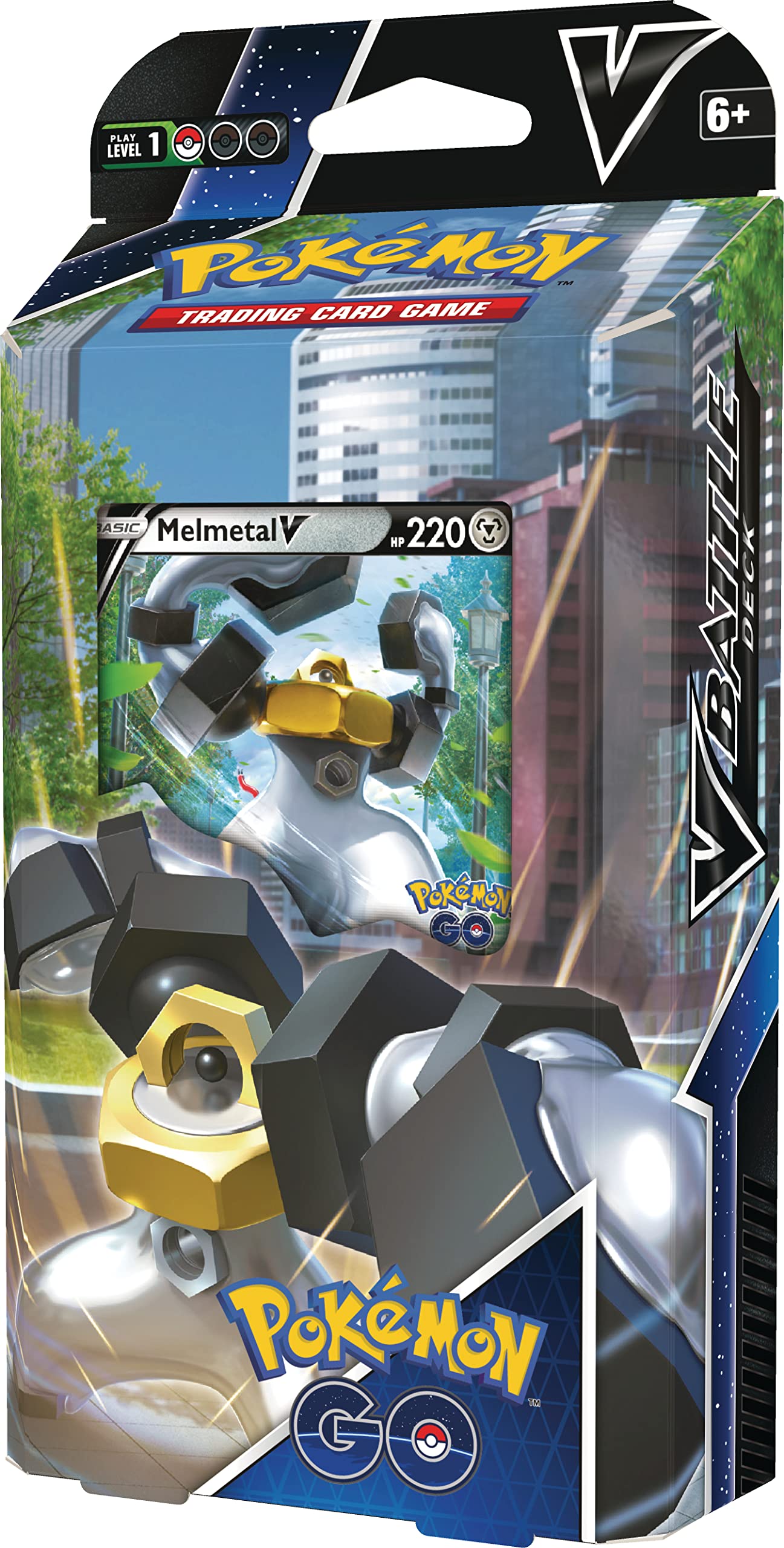 TCG: Pokemon GO Melmetal V Battle Deck (60 Cards, Ready to Play)