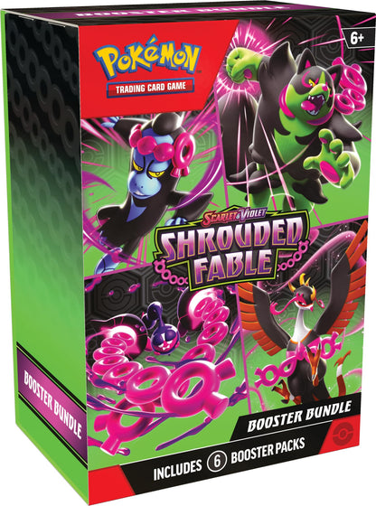 Pokemon TCG: Scarlet & Violet - Shrouded Fable Booster Bundle (6 Booster Packs)