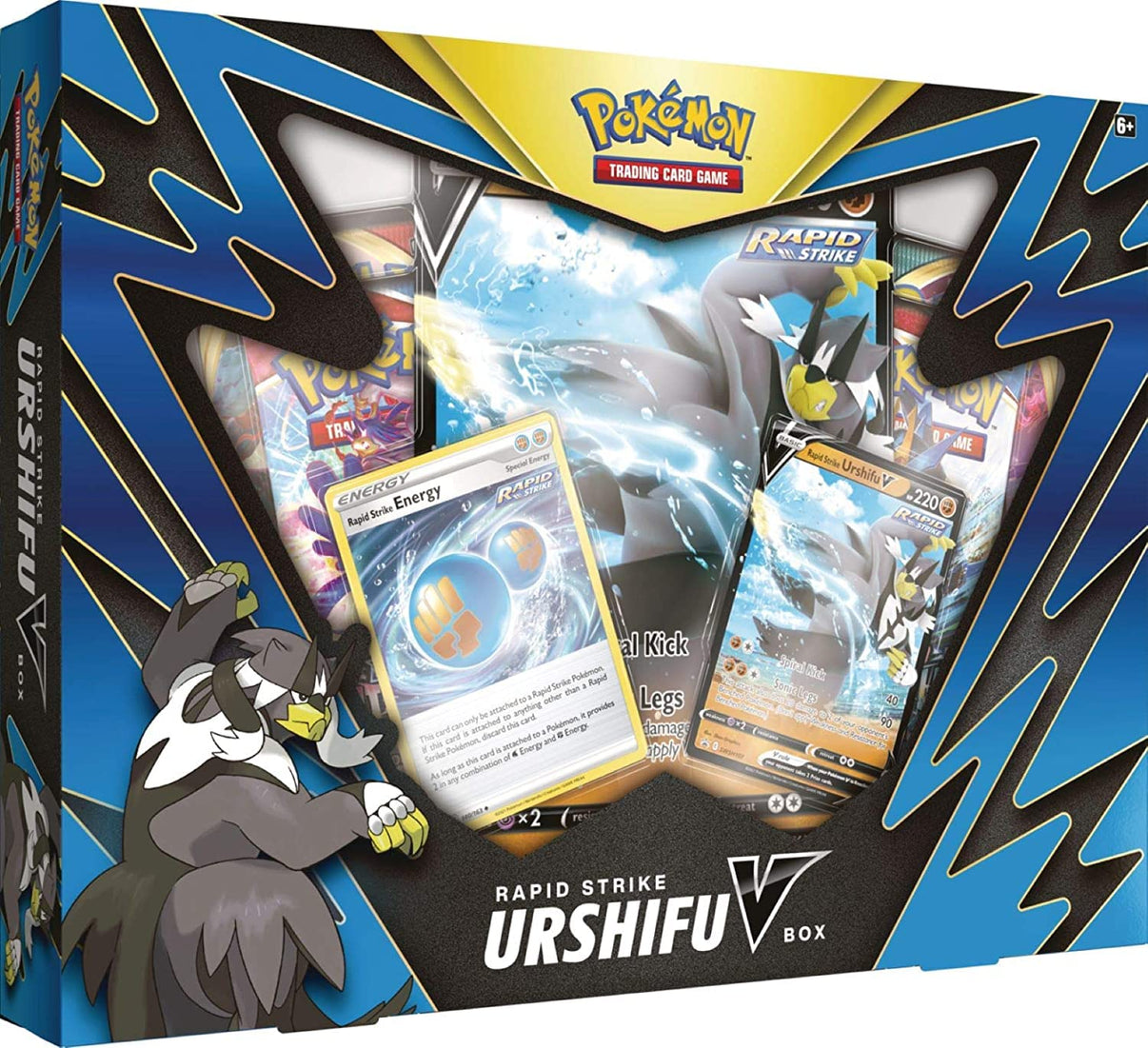 Pokemon SAS5 Rapid Strike Urshifu V Box TCGSPY