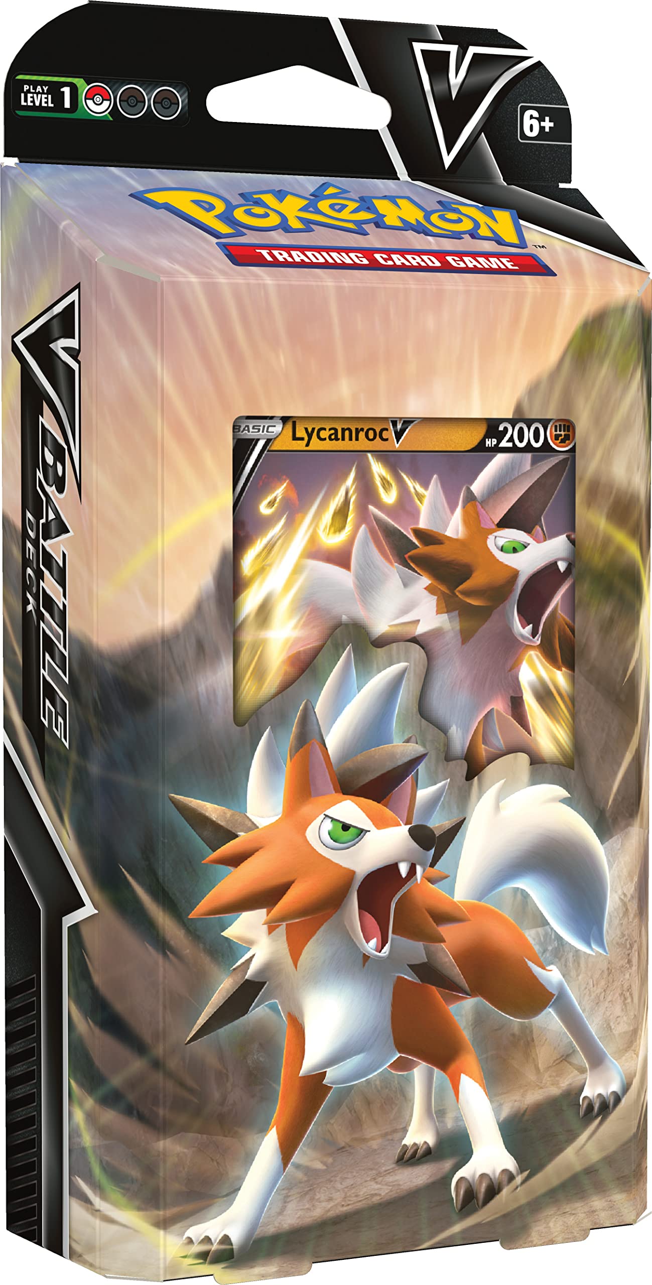 TCG: Lycanroc V Battle Deck (60 Cards, Ready to Play)