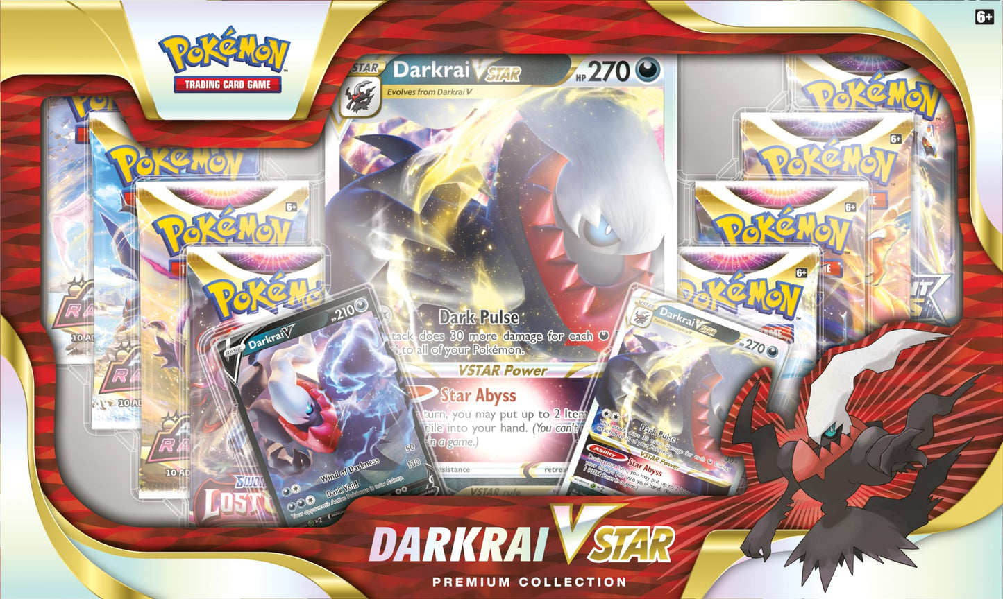 Pokemon Darkrai VSTAR Premium Collection Box TCG