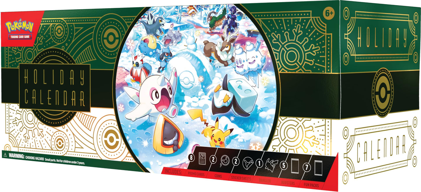 Pokemon TCG Holiday 2024 Calendar