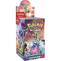 TCG: Scarlet & Violet - Temporal Forces Booster Display Box (18 Booster Packs)