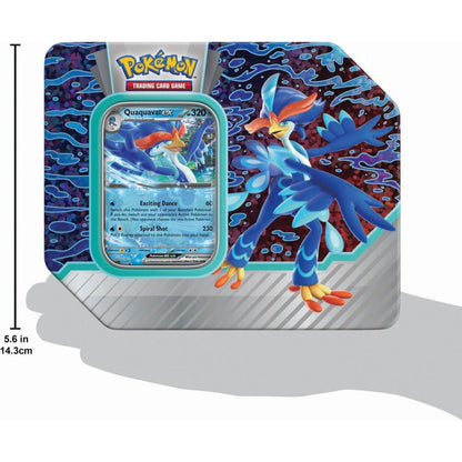 Pokemon TCG: Paldea Partners Quaquaval EX Tin