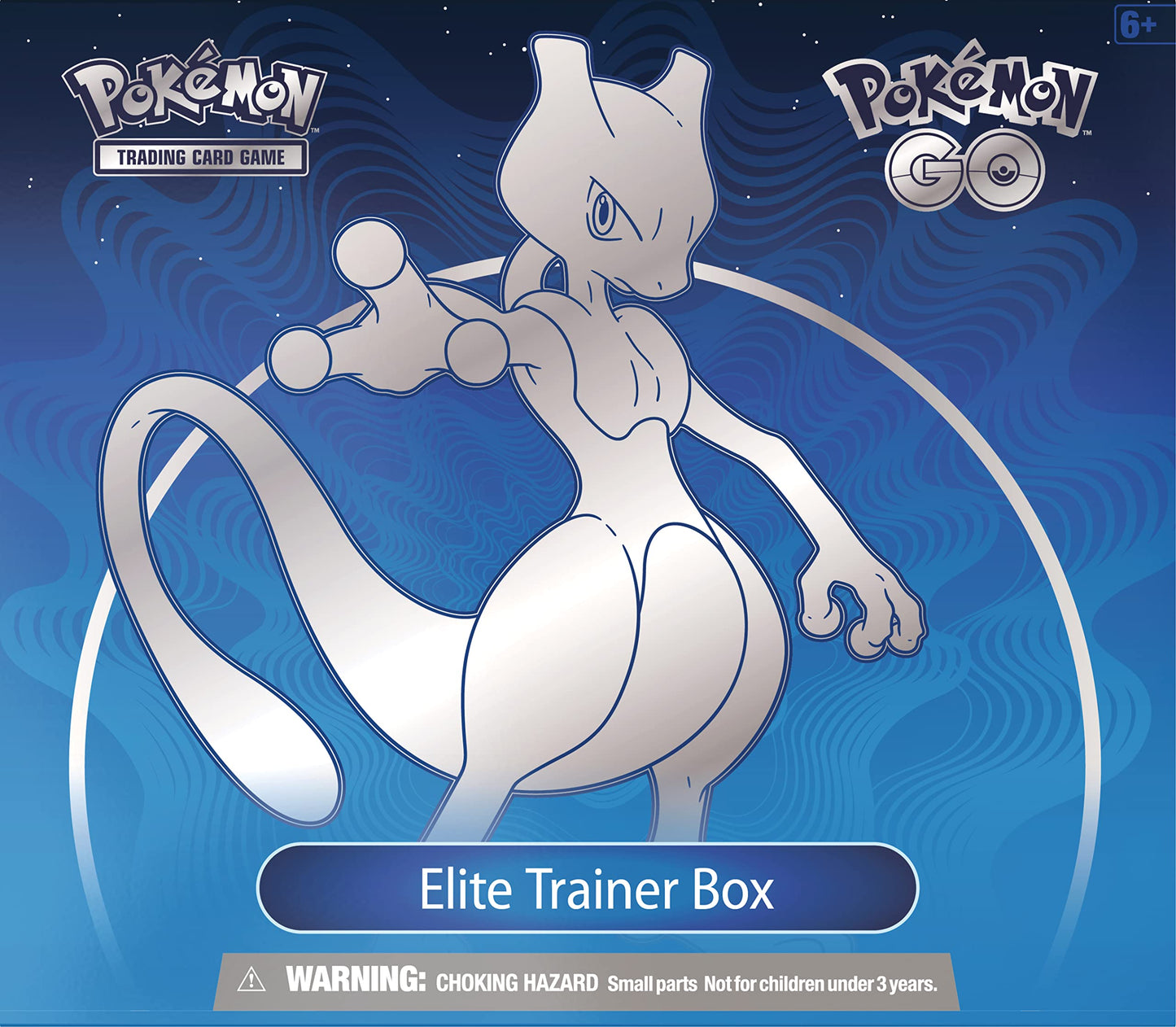 TCG: Pokemon GO Elite Trainer Box (10 Boosters, Mewtwo Foil Promo Card & Premium Accessories) (290-85050)