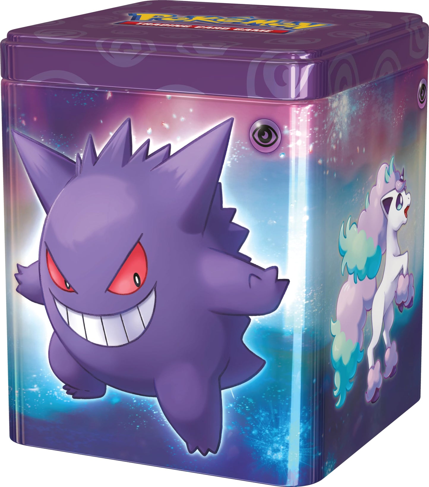 TCG: Psychic Stacking Tin (3 Booster Packs & 2 Sticker Sheets)