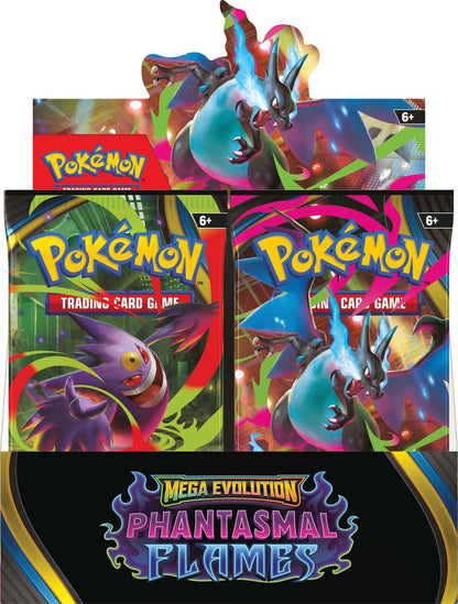 Pokemon TCG Mega Evolutions 2 Phantasmal Flames Booster Display