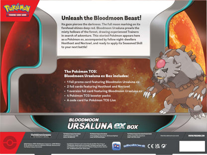 TCG Bloodmoon Ursaluna ex Box