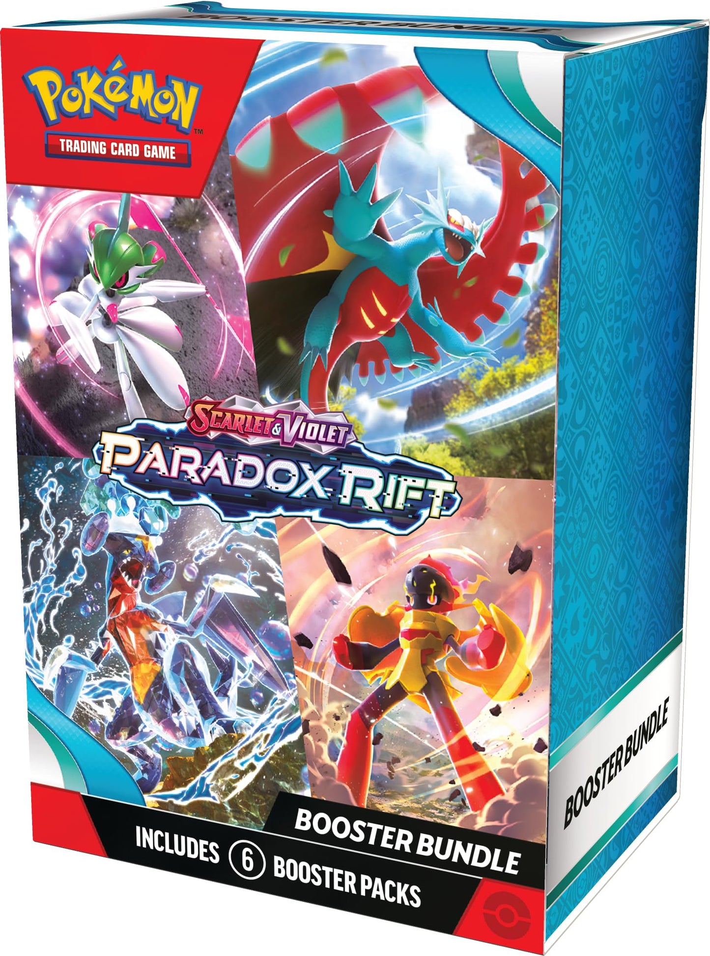 POKEMON TCG Scarlet & Violet 4: Paradox Rift Booster Bundle