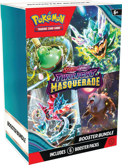 TCG: Scarlet & Violet - Twilight Masquerade Booster Bundle (6 Boosters)