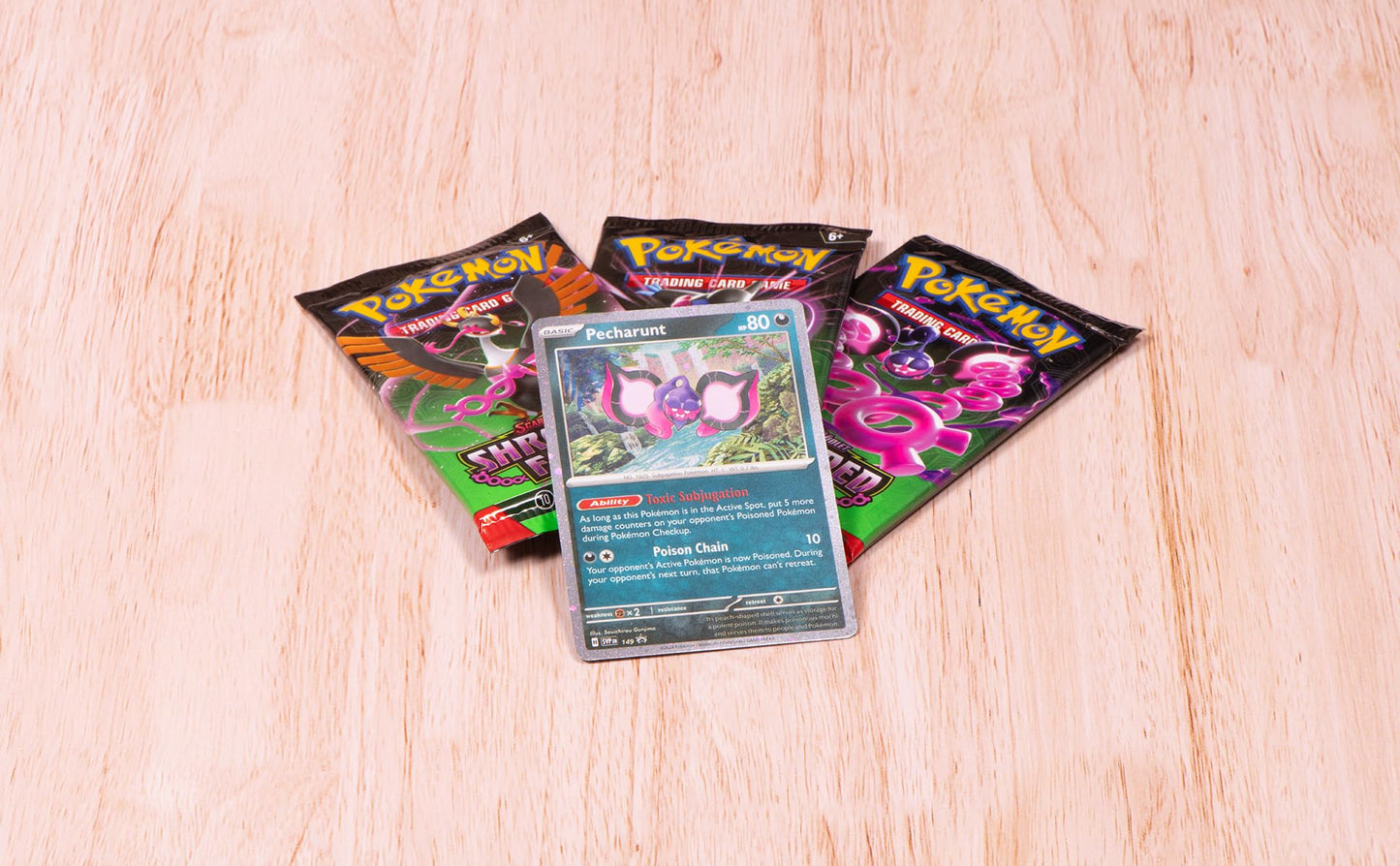 TCG: Scarlet and Violet Shrouded Fable 3-Pack Blisters - EN