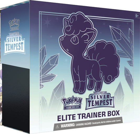 TCG: Sword & Shield - Silver Tempest Elite Trainer Box (8 Boosters Premium Accessories)