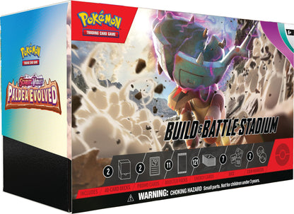 Pokemon: TCG Scarlet & Violet: Paldea Evolved Build & Battle Stadium