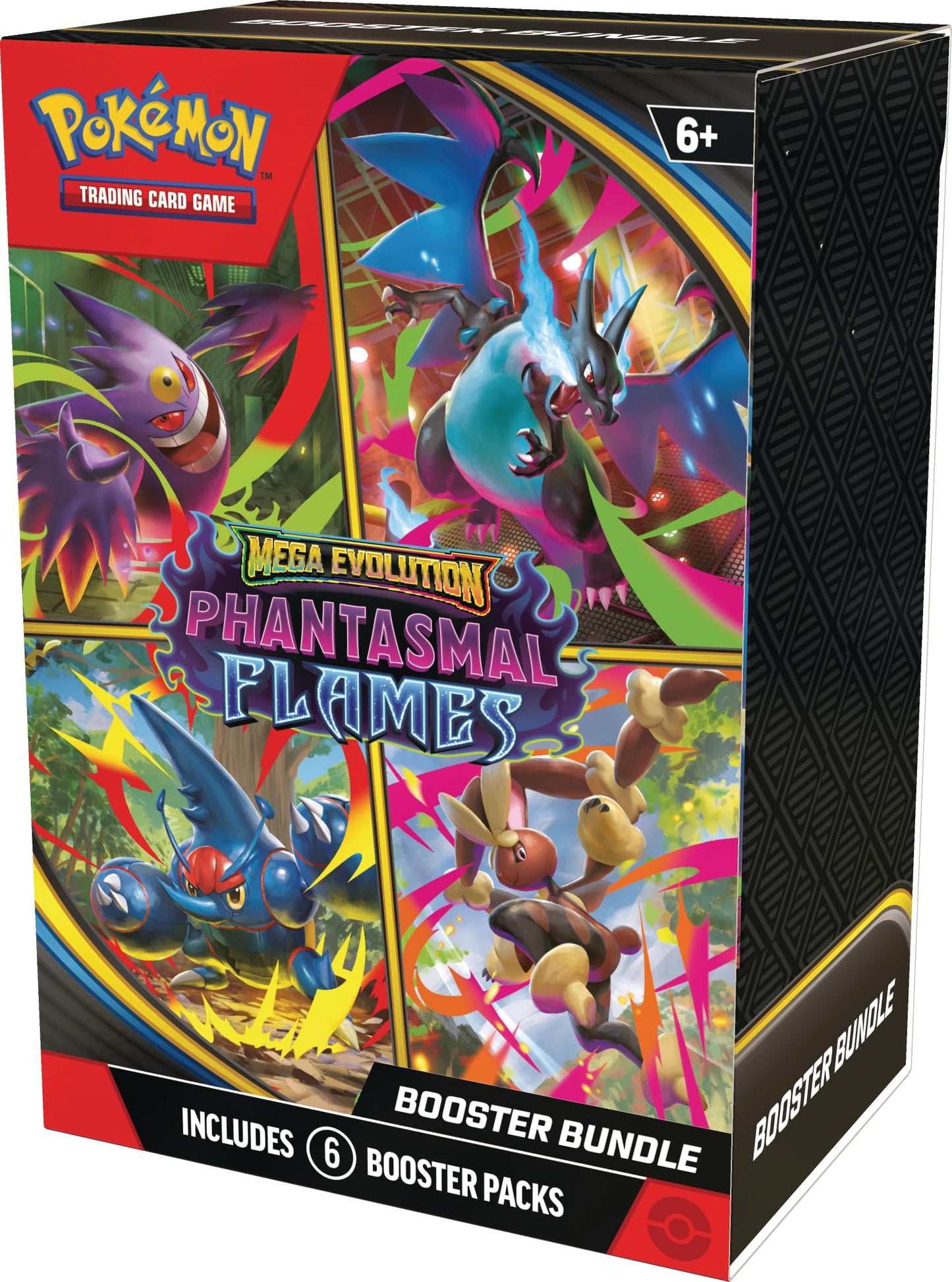 Pokemon TCG Mega Evolutions 2 Phantasmal Flames Booster Bundle