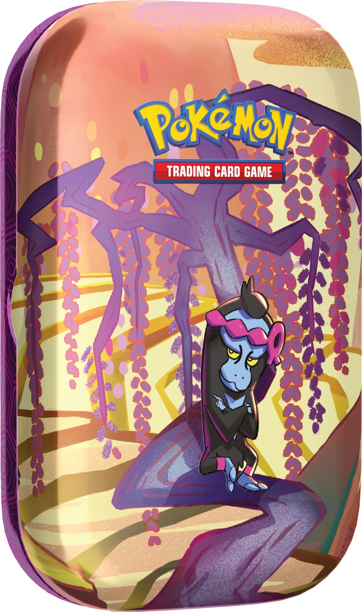 TCG: Scarlet & Violet - Shrouded Fable Mini Tin Ð Munkidori (2 Booster Packs & 1 Sticker Sheet)