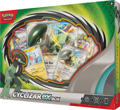 Pokemon TCG Cyclizar EX Jumbo Card With 4 Booster Packs Box Set Assorted 6y+