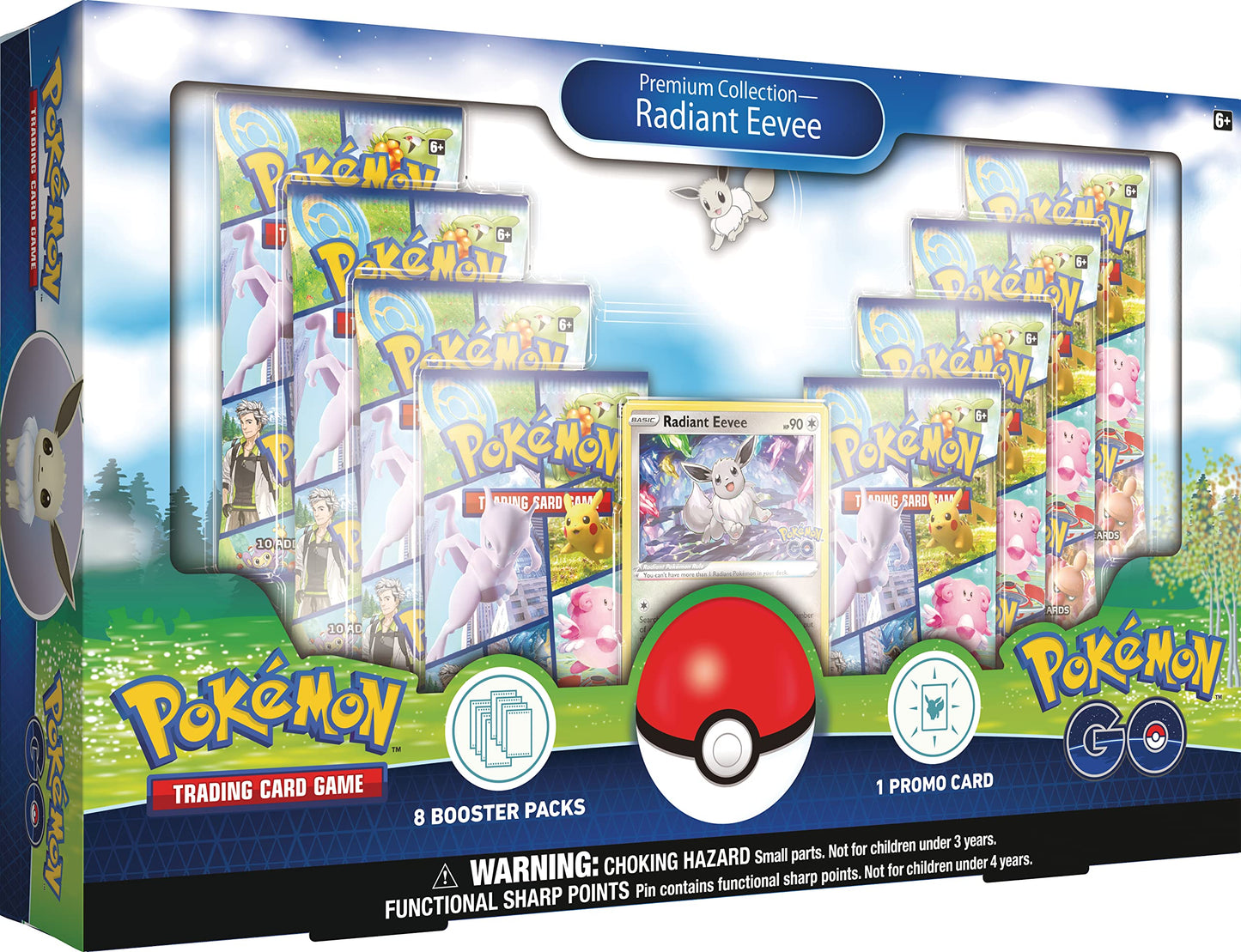 Pokemon TCG: Pokemon GO Premium Collection - Radiant Eevee …