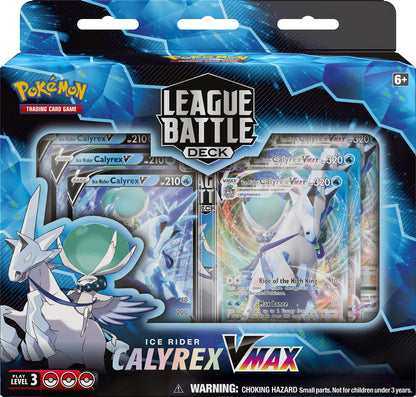 Pokemon Cards: Ice Rider Calyrex VMAX League Battle Deck