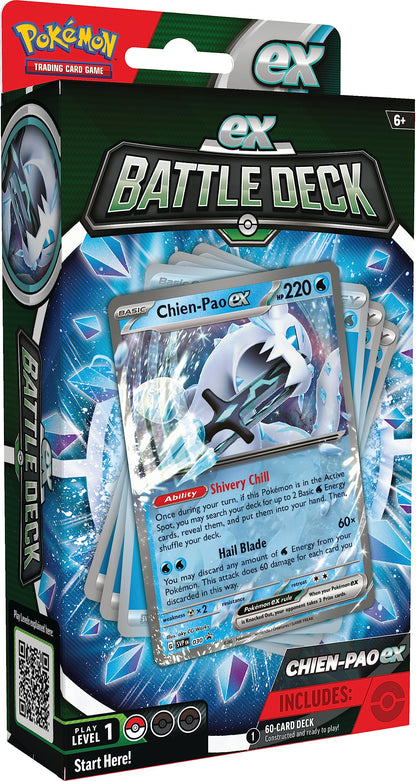 Pokemon TCG: Chien-Pao ex Battle Deck (Ready-to-Play 60-Card Deck)