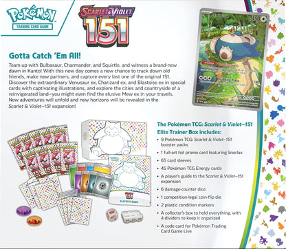 TCG: Scarlet & Violet - 151 Elite Trainer Box