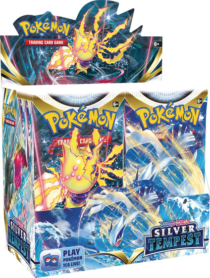 Pokemon TCG: Sword & Shield - Silver Tempest Booster Display Box (36 Packs)