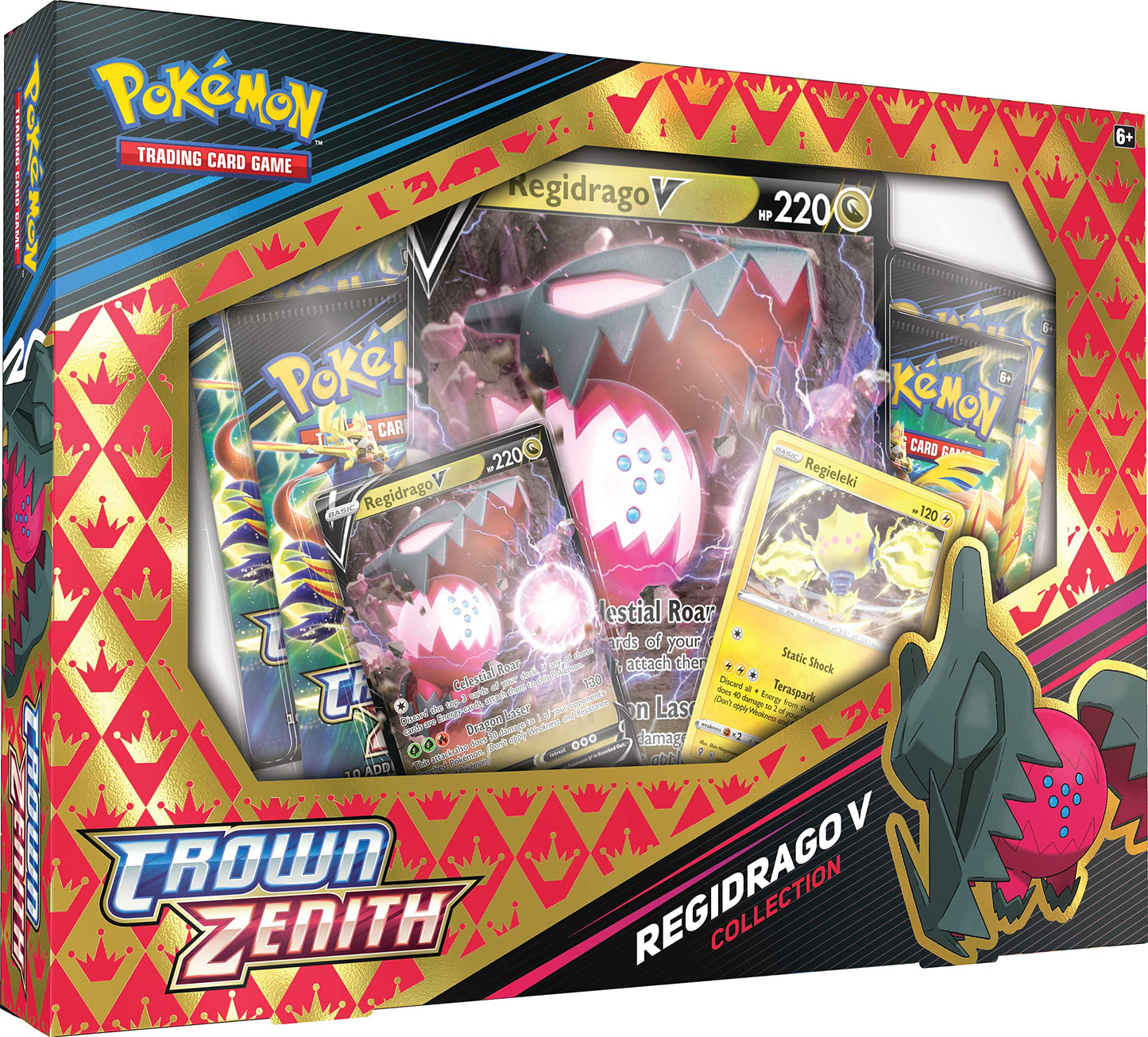 Pokemon Regidrago V Crown Zenith Collection