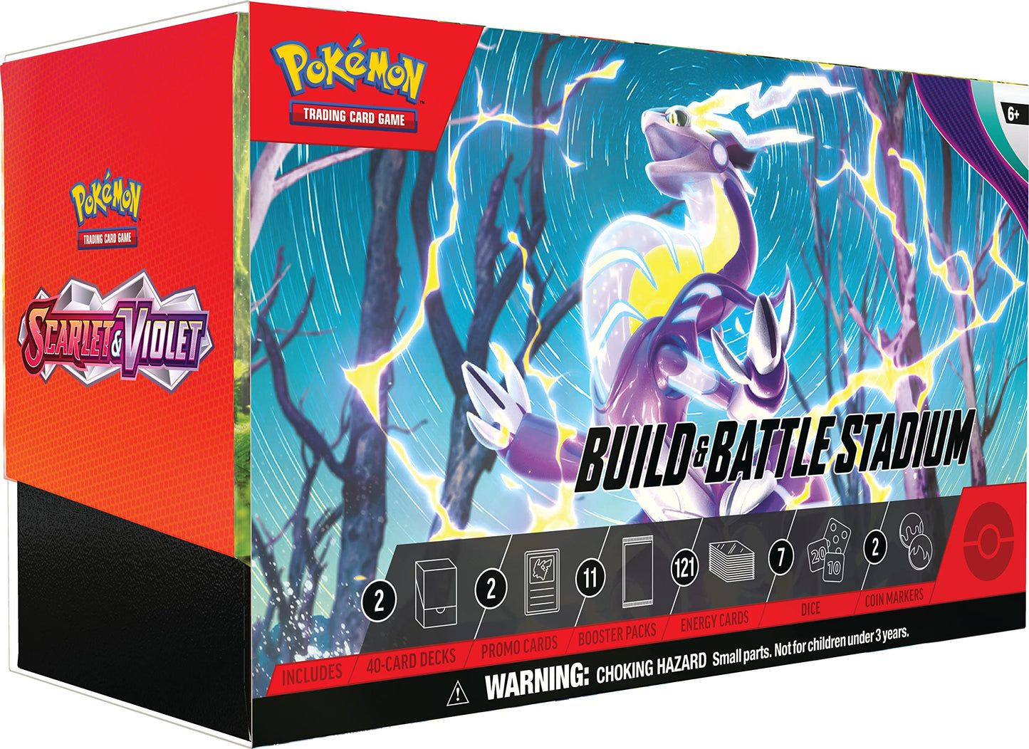 Pokemon TCG: Scarlet & Violet Build & Battle Stadium (2 Decks, 11 Boosters & more)