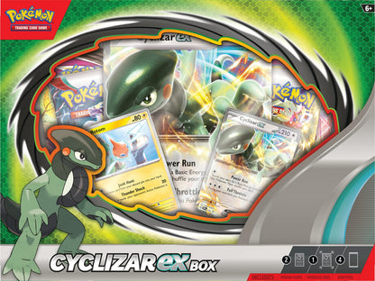 Pokemon TCG Cyclizar EX Jumbo Card With 4 Booster Packs Box Set Assorted 6y+