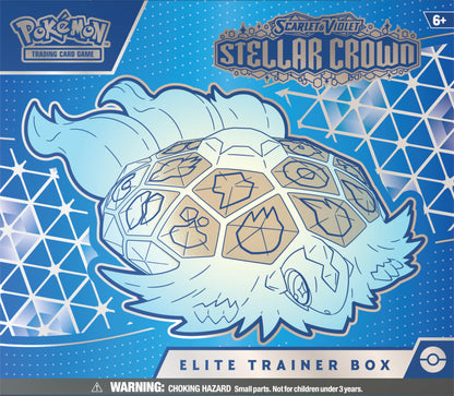 Pokemon TCG Scarlet & Violet 7 Stellar Crown Elite Trainer Box