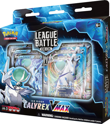 Pokemon Cards: Ice Rider Calyrex VMAX League Battle Deck