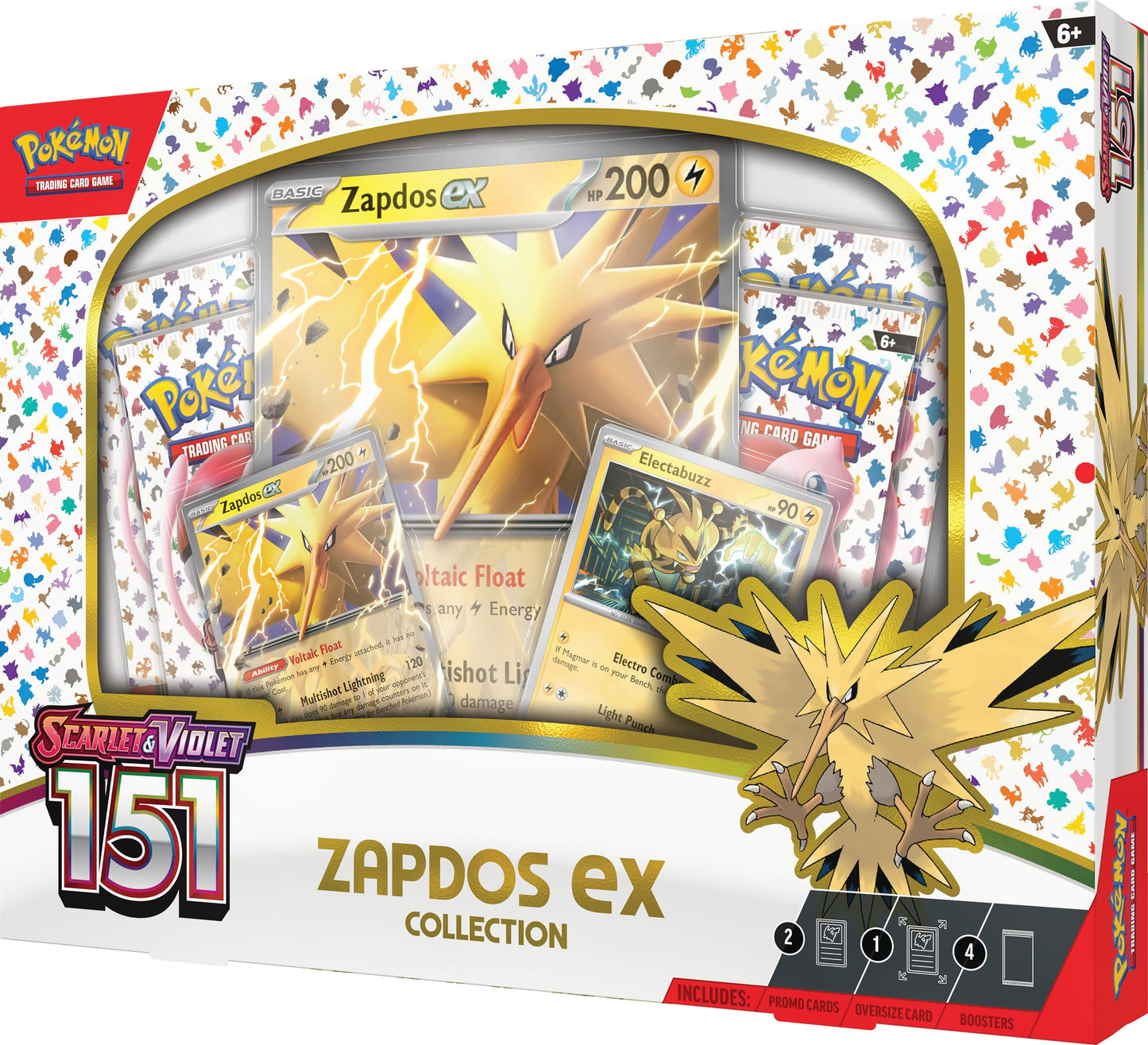 TCG: Scarlet & Violet - 151 Collection - Zapdos ex