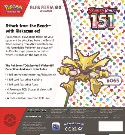 TCG Scarlet & Violet - 151 CollectionÑAlakazam ex