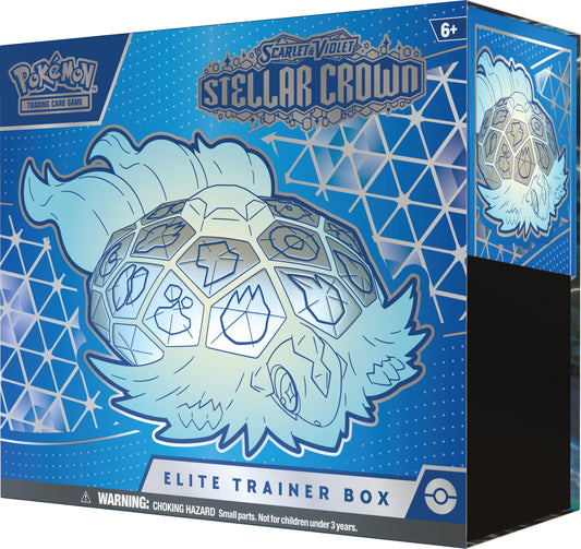 Pokemon TCG Scarlet & Violet 7 Stellar Crown Elite Trainer Box