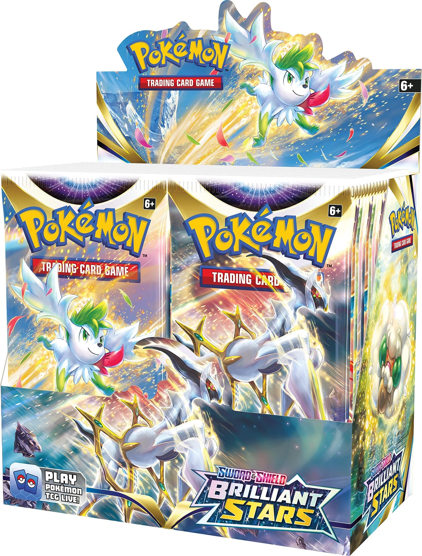 Pokemon TCG: Sword & Shield Brilliant Stars 36 Count Booster Box