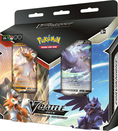 TCG: V Battle Deck: Lycanroc vs. Corviknight, Multicolour (290-80957)