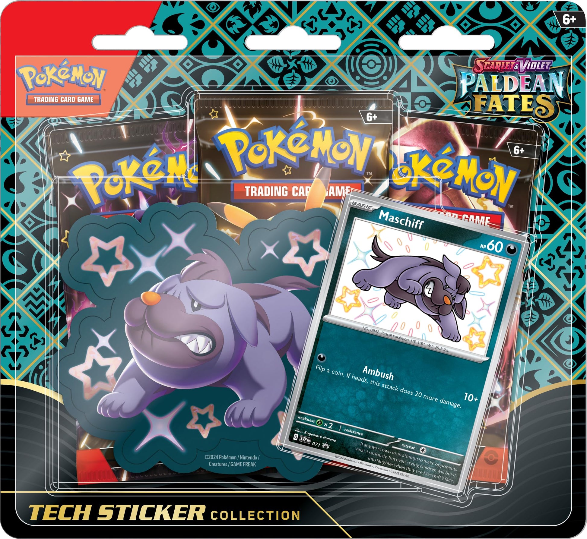 Pokmon TCG: Scarlet & VioletPaldean Fates Tech Sticker Collection TCGSPY Pokmon TCG: Scarlet & VioletPaldean Fates Tech Sticker Collection TCGSPY