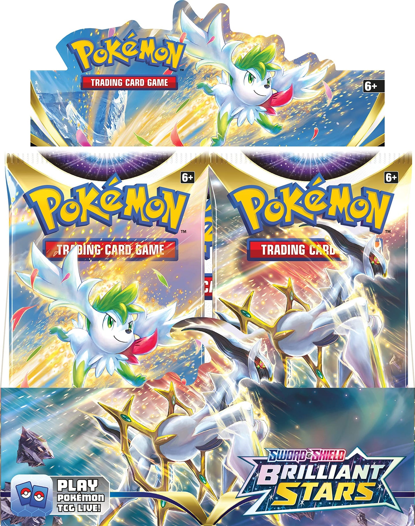 Pokemon TCG: Sword & Shield Brilliant Stars 36 Count Booster Box