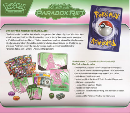 POKEMON TCG Scarlet & Violet 4: Paradox Rift Elite Trainer Box (ETB)
