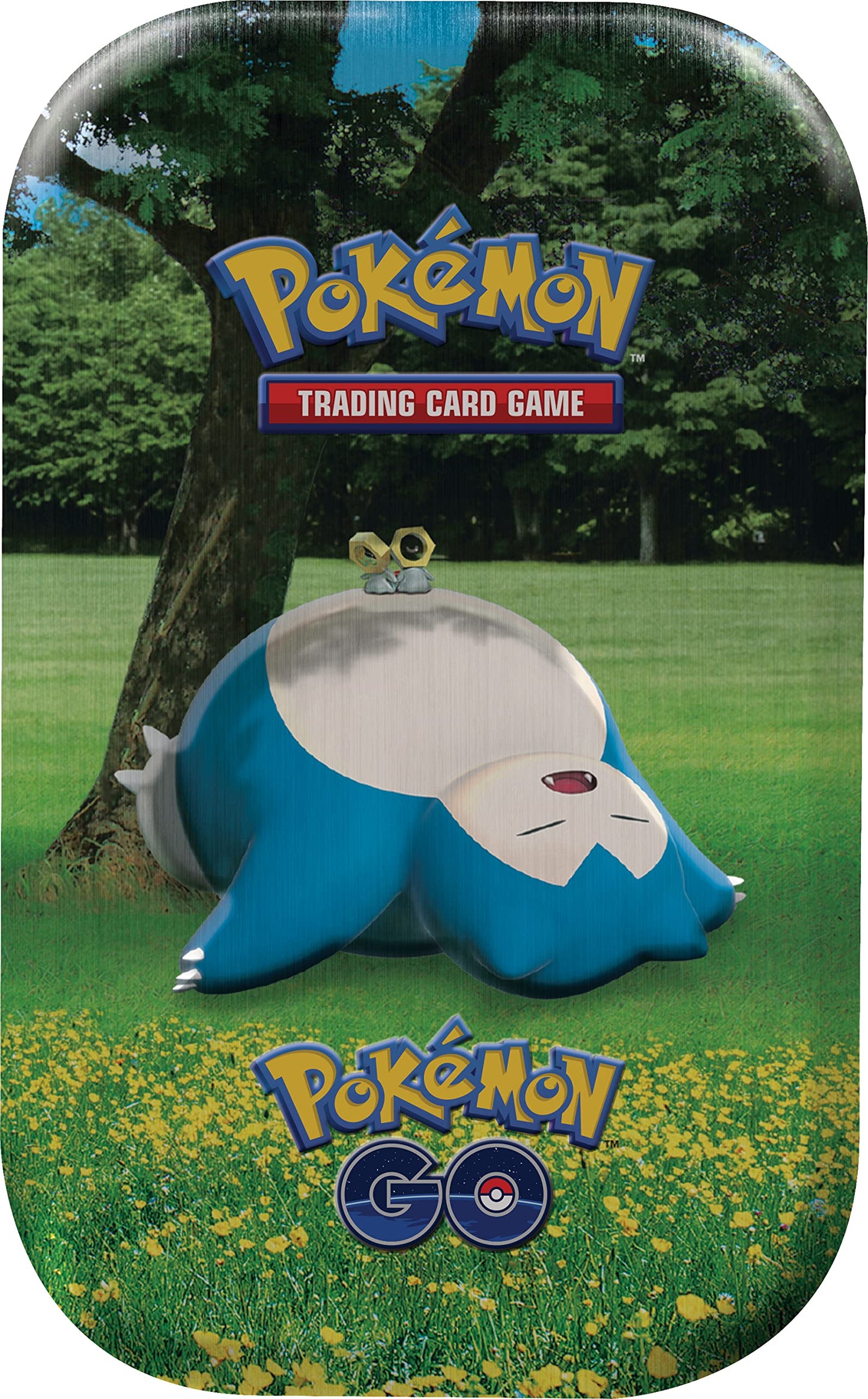 TCG GO Snorlax Mini-Tin (2 Booster Packs & 1 Art Card)