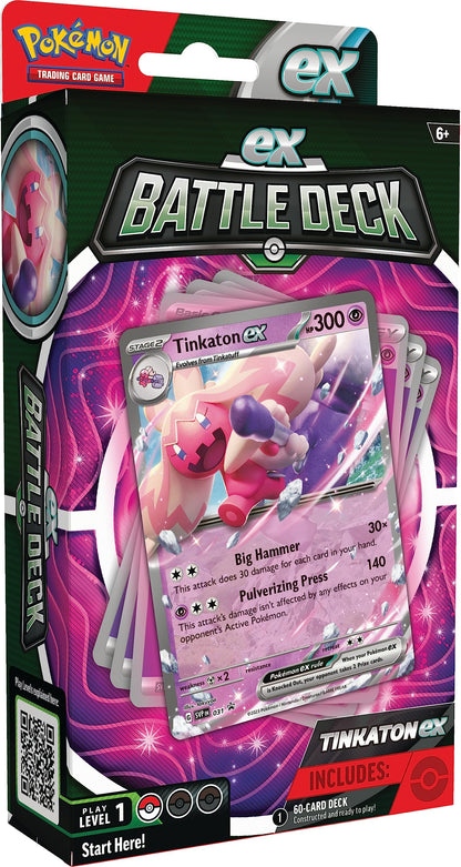 Pokemon TCG: Tinkaton ex Battle Deck (Ready-to-Play 60-Card Deck)