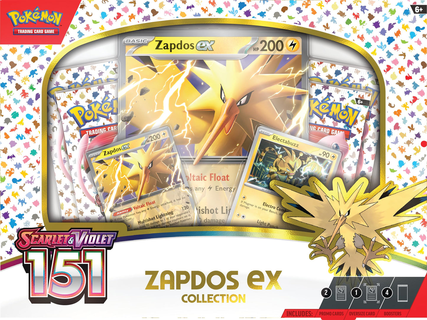 TCG: Scarlet & Violet - 151 Collection - Zapdos ex