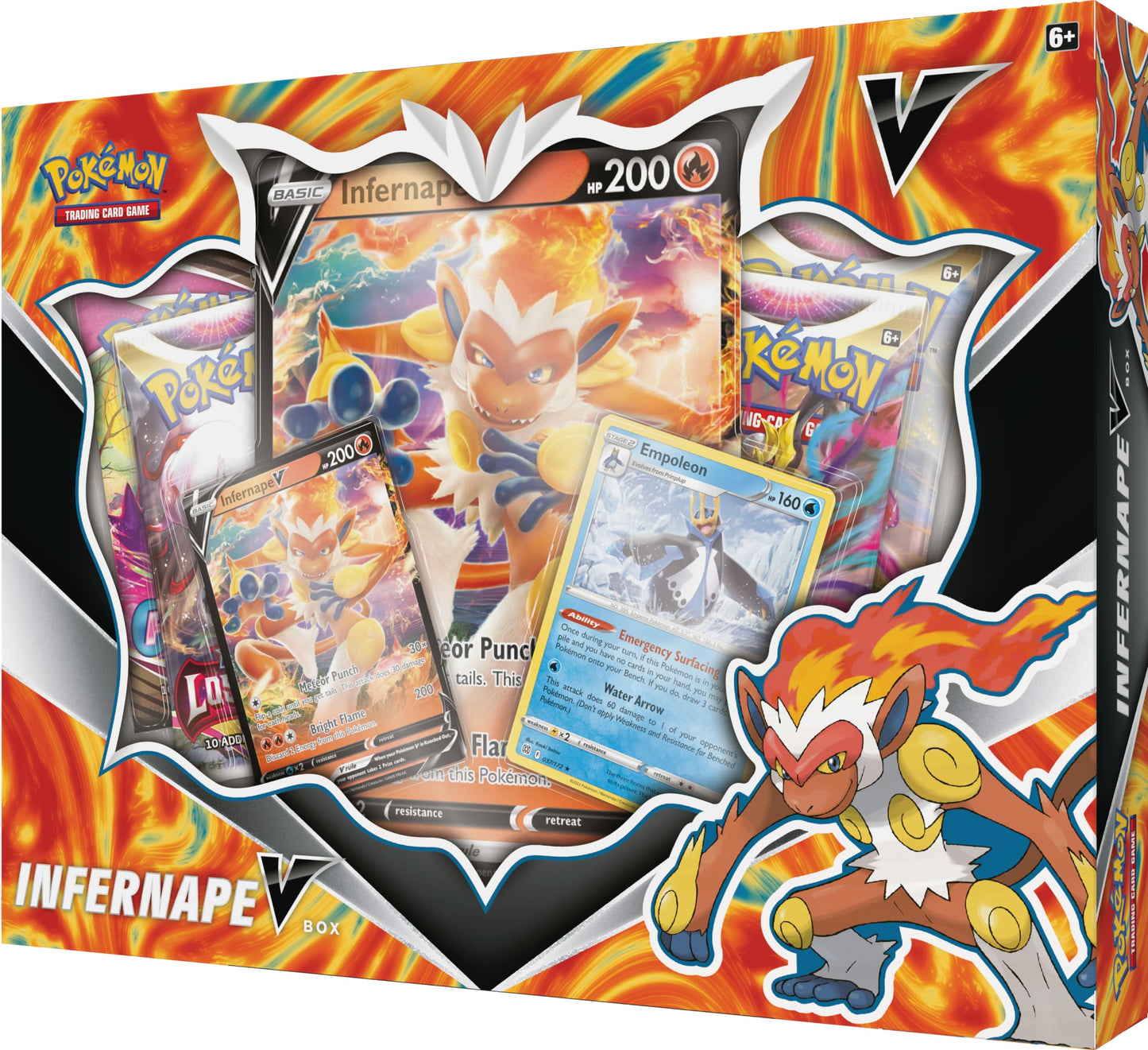 Pokemon Infernape V Box Trading Card Game