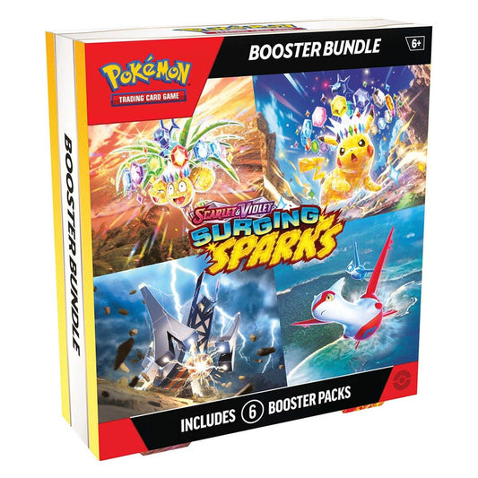 TCG: Scarlet & Violet - Surging Sparks Booster Bundle (6 Booster Packs)