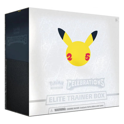 Pokemon | Celebrations Elite Trainer Box | Card Game | Ages 6+ | 2 Players | 10+ Minutes Playing Time