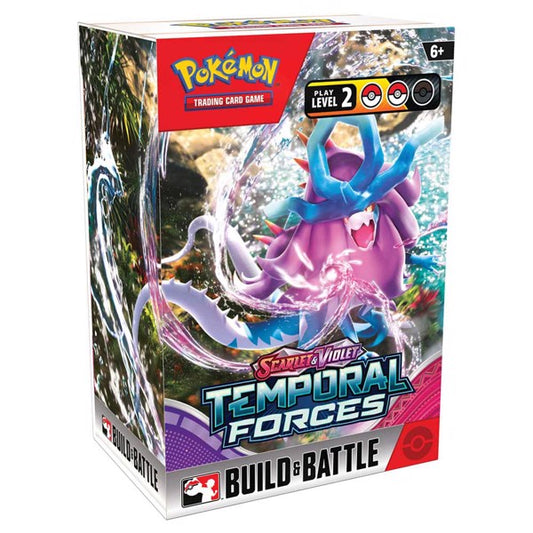 POKEMON TCG: Scarlet and Violet: Temporal Forces: Build & Battle Box