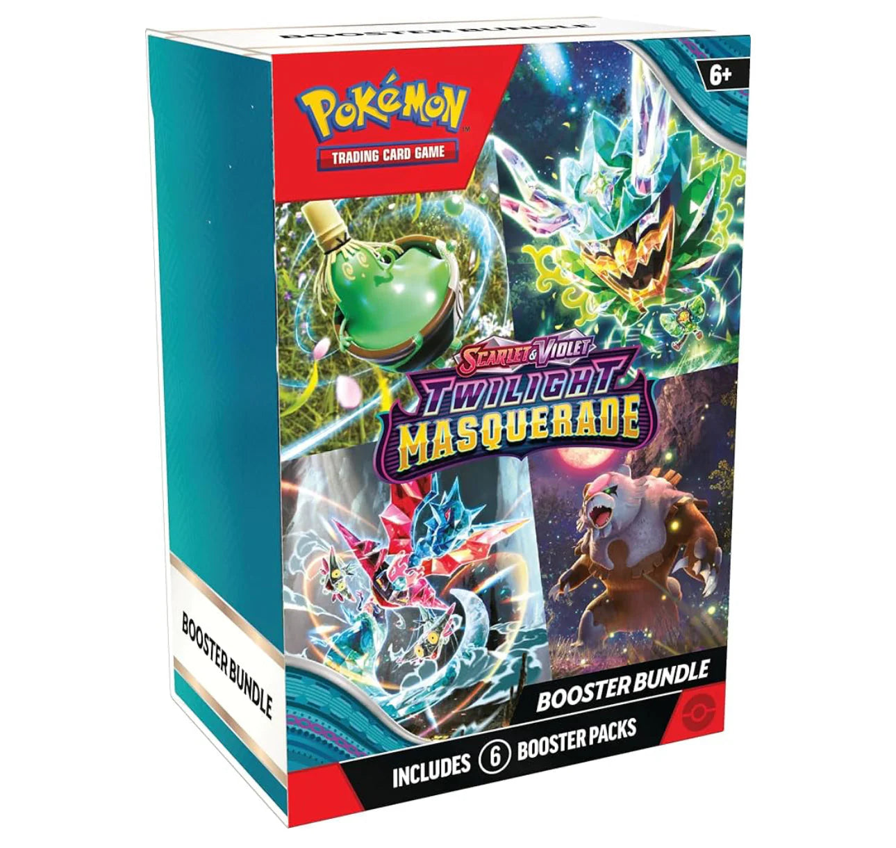 Pokemon TCG: Scarlet & Violet - Twilight Masquerade Booster Bundle (6 Boosters)